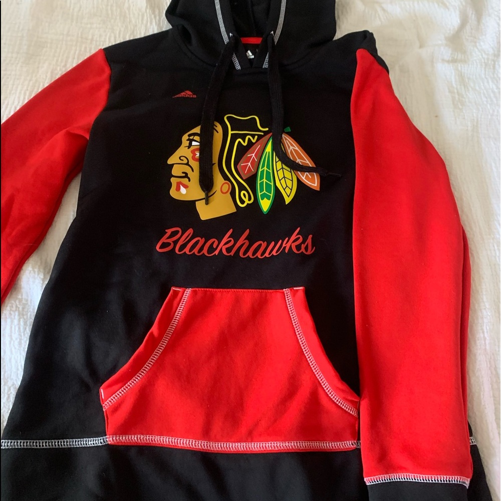 adidas nhl blackhawks hoodie